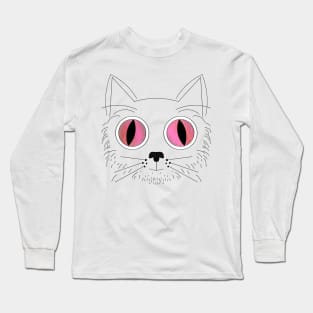 Big Eyed Cat V4 Long Sleeve T-Shirt